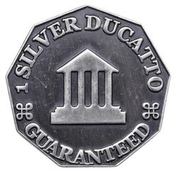 An image of 1 silver ducatto