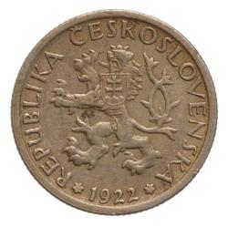 An image of 1 koruna
