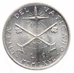 An image of 1 lira