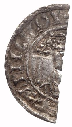 An image of Cut halfpenny