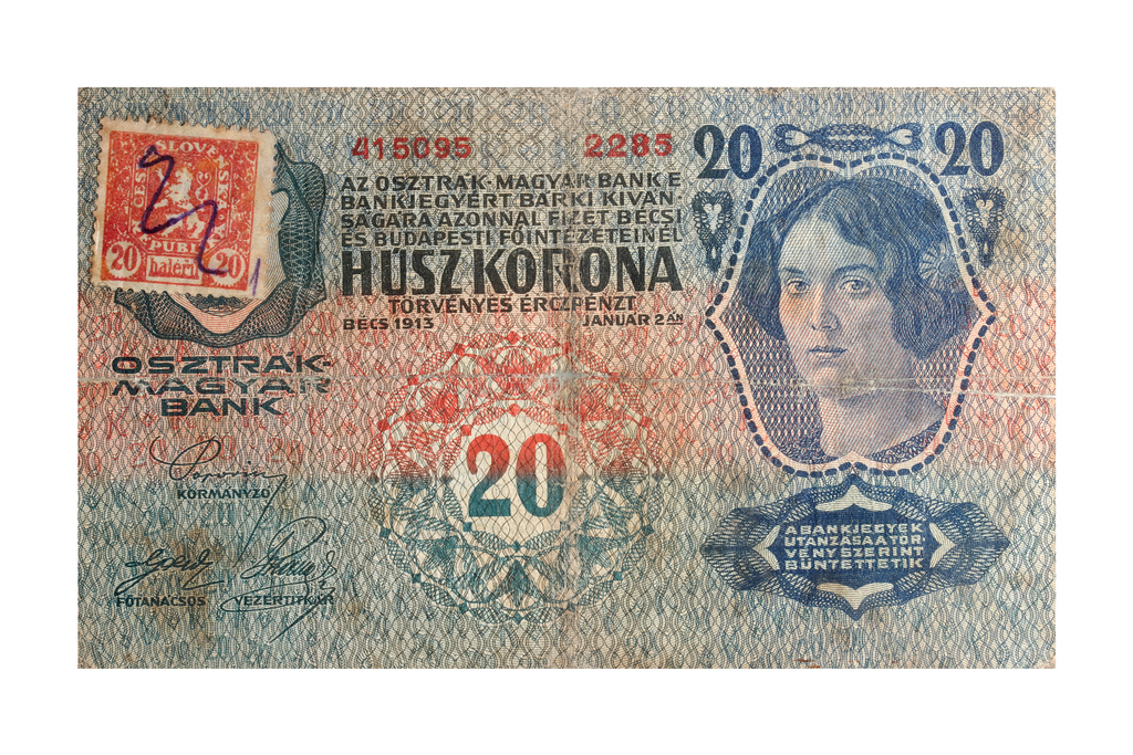 An image of 20 korun