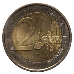 An image of 2 euro