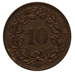 An image of 10 rappen