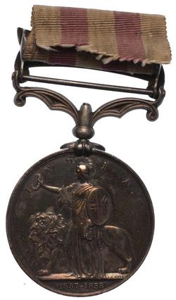 An image of Indian Mutiny Medal