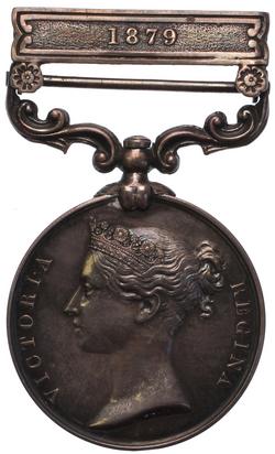 An image of South Africa Medal for Zulu and Basuto Wars