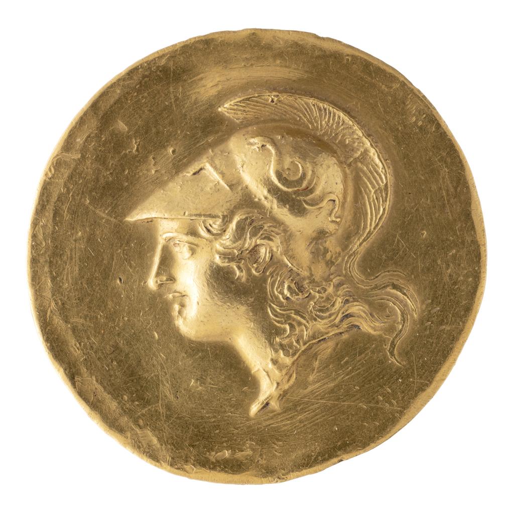 Ancient Greece, gold 'Olympic' medal, probably AD 242