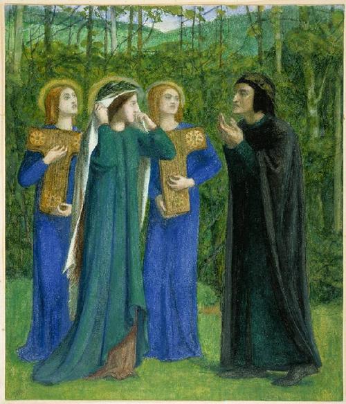 The Fitzwilliam Museum Dante and Beatrice meeting in Purgatory 2292