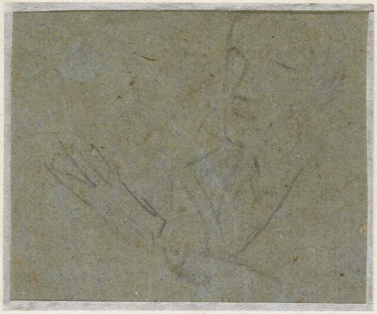 An image of Title/s: Study for 'St Charles Borromeo and St Philip Neri in prayer' 
Maker/s: Baglione, Giovanni (draughtsman) [ULAN info: Italian artist, 1571-1644]
Technique Description: charcoal, heightened with white (partly oxidised) and touched with pink on blue-grey paper
Dimensions: height: 269 mm, width: 228 mm 
Date: circa 1610
 

 

