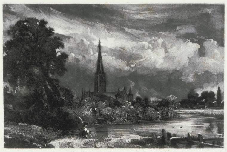 An image of LUCAS, DavidSalisbury CathedralC.1831