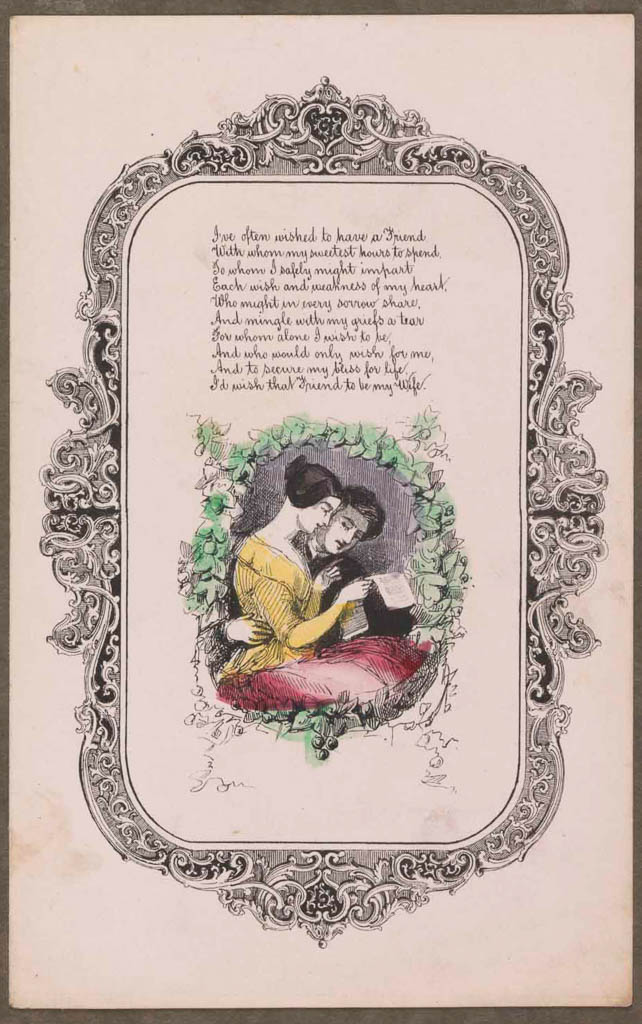 An image of Valentine card