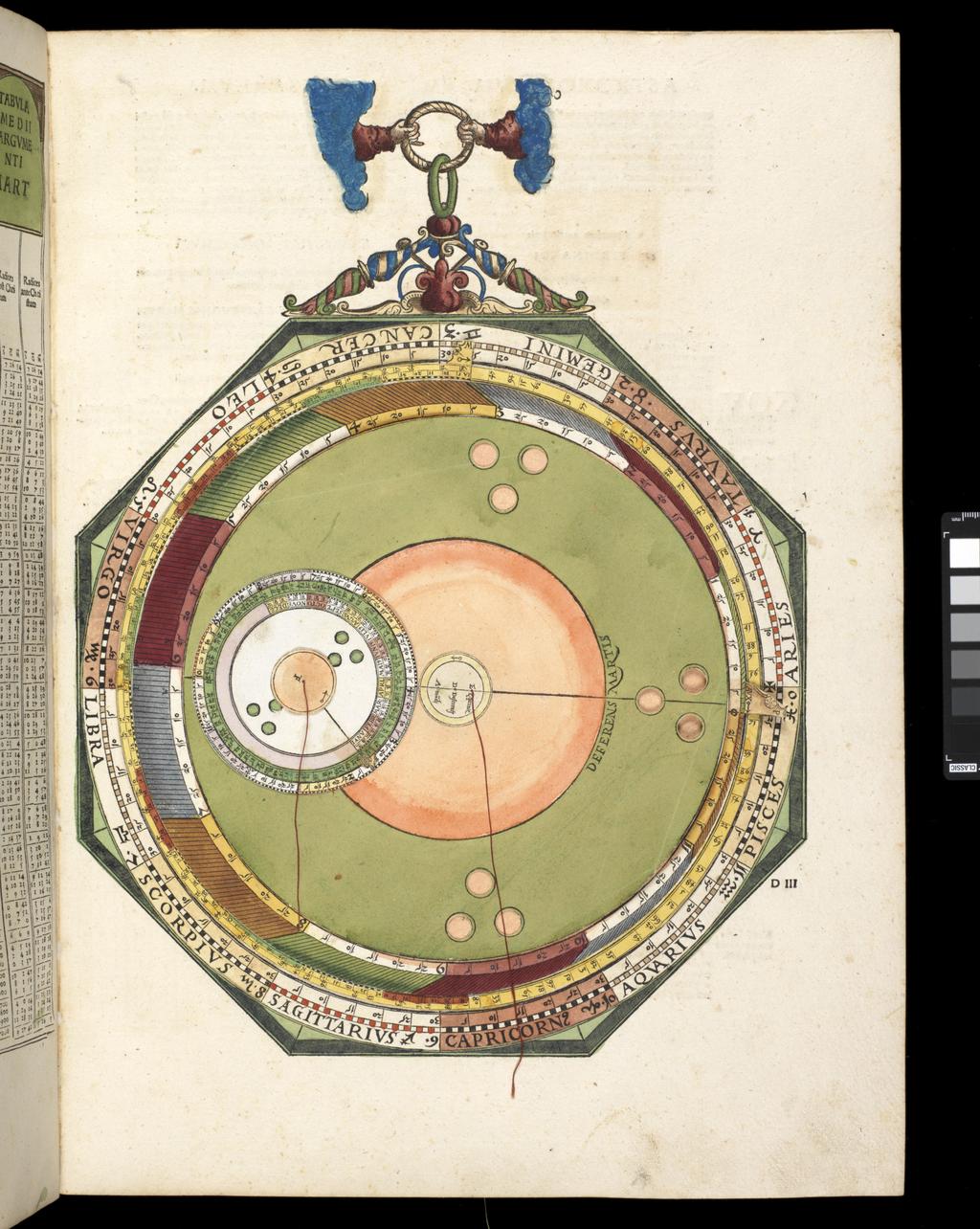 An image of Apianus, Astronomicon Caesarium