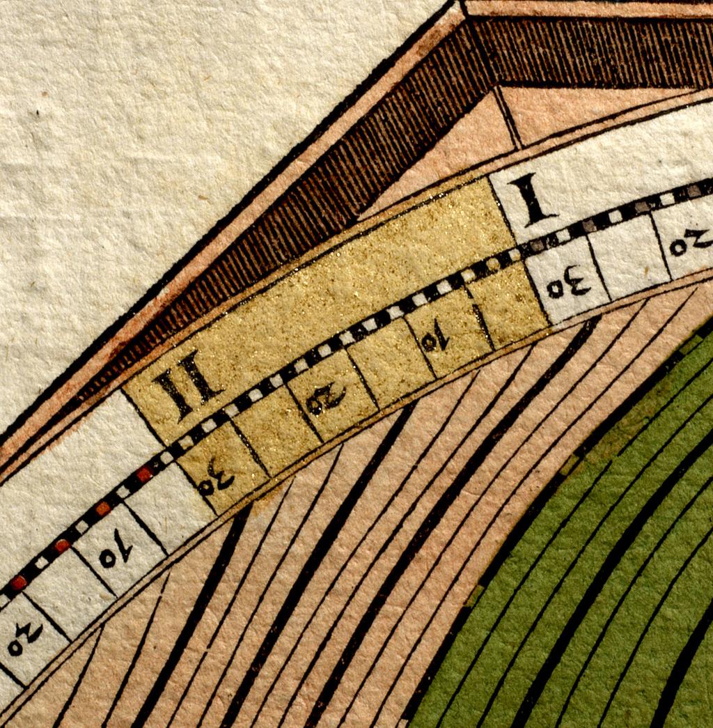 An image of Apianus, Astronomicon Caesarium