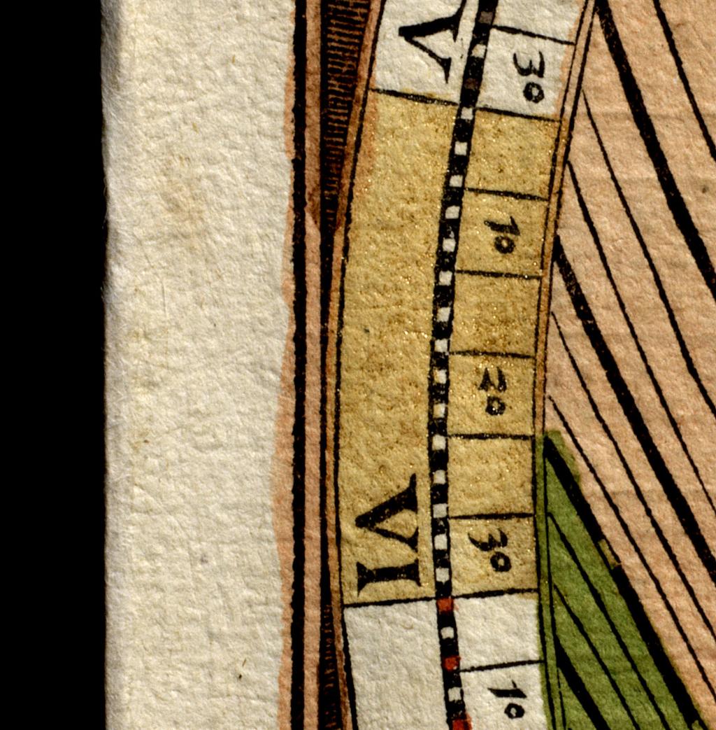 An image of Apianus, Astronomicon Caesarium