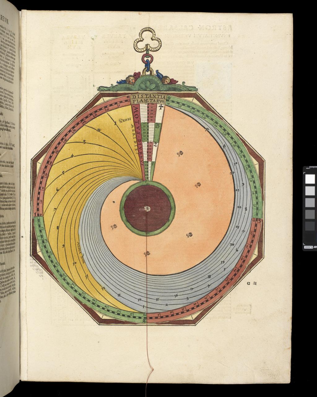 An image of Apianus, Astronomicon Caesarium