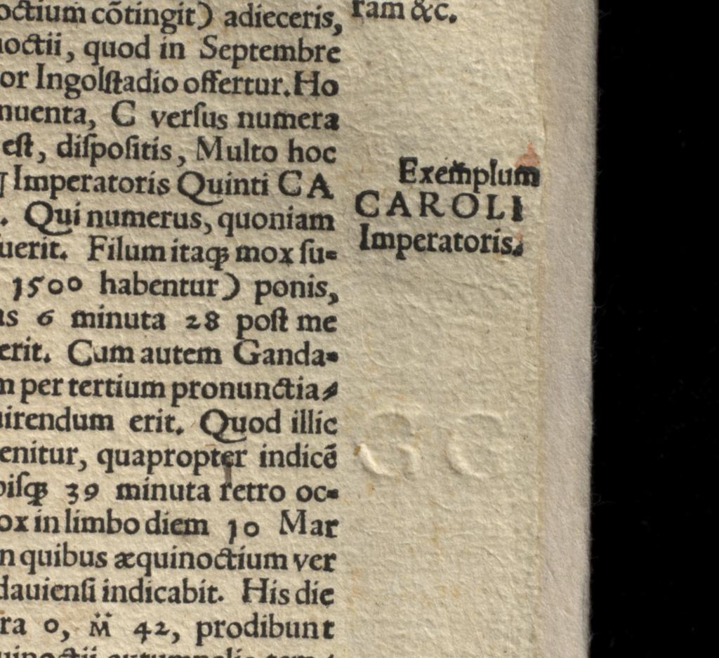 An image of Apianus, Astronomicon Caesarium