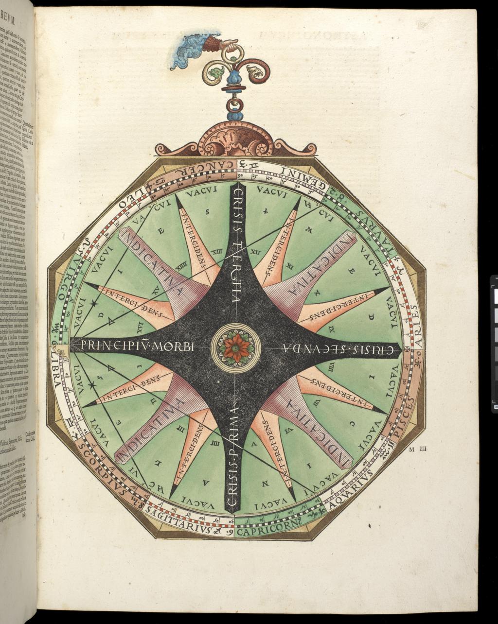 An image of Apianus, Astronomicon Caesarium