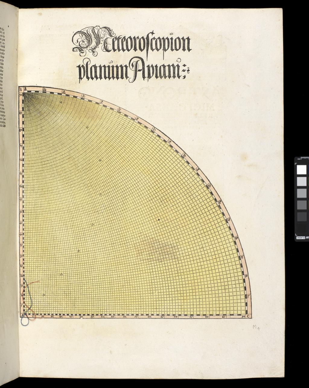 An image of Apianus, Astronomicon Caesarium