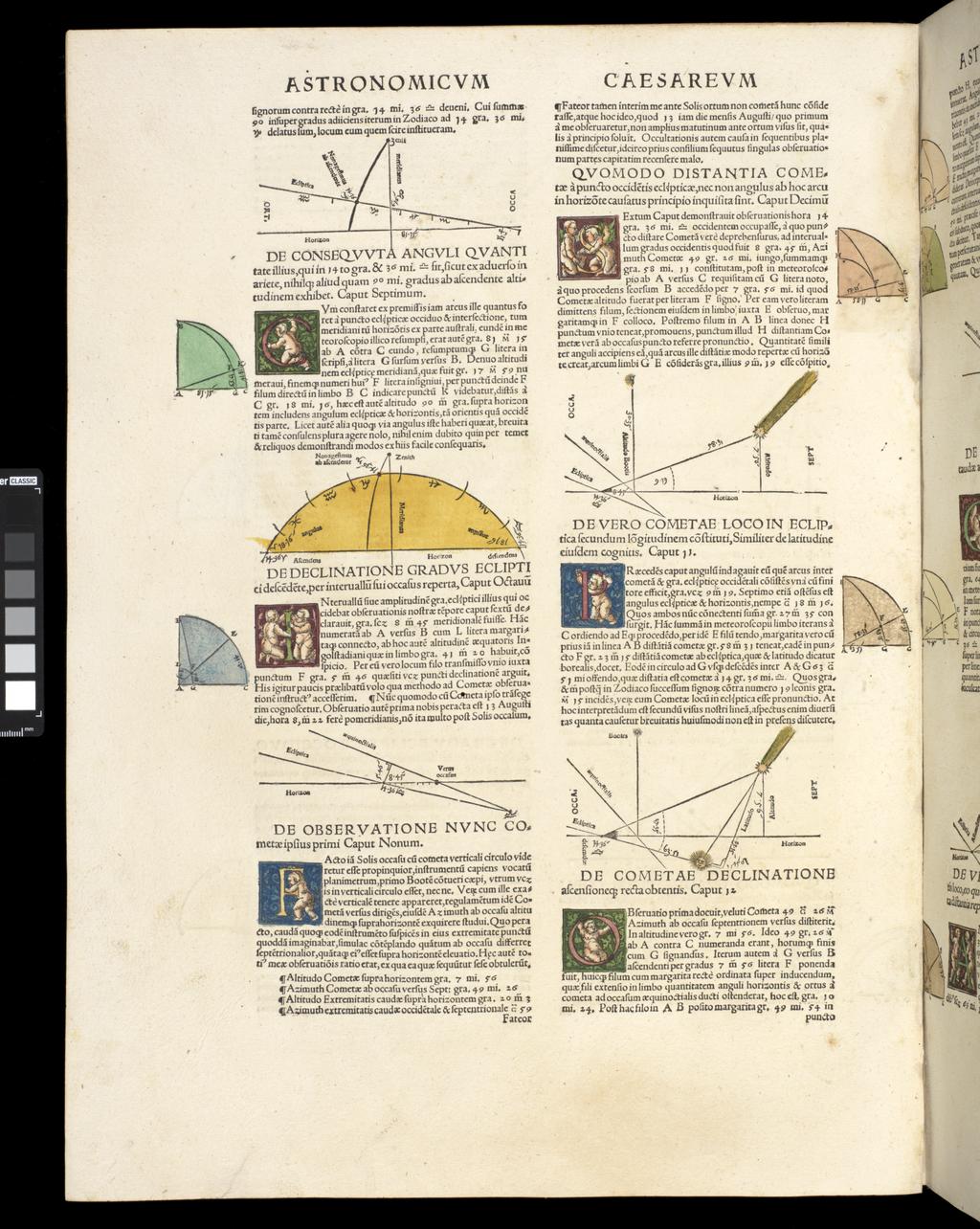 An image of Apianus, Astronomicon Caesarium