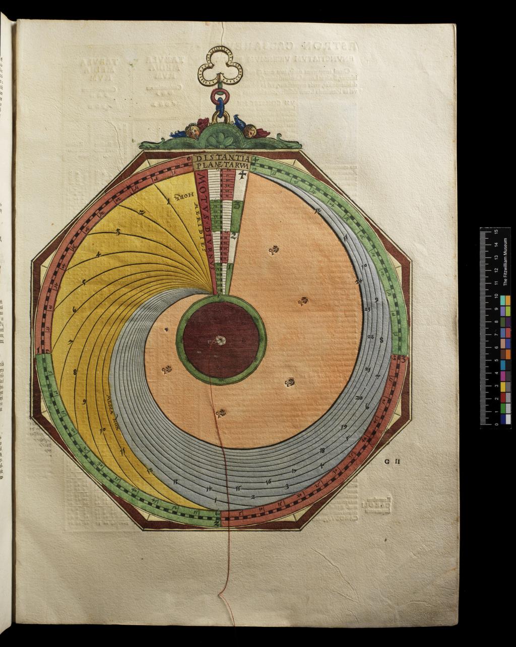 An image of Apianus, Astronomicon Caesarium