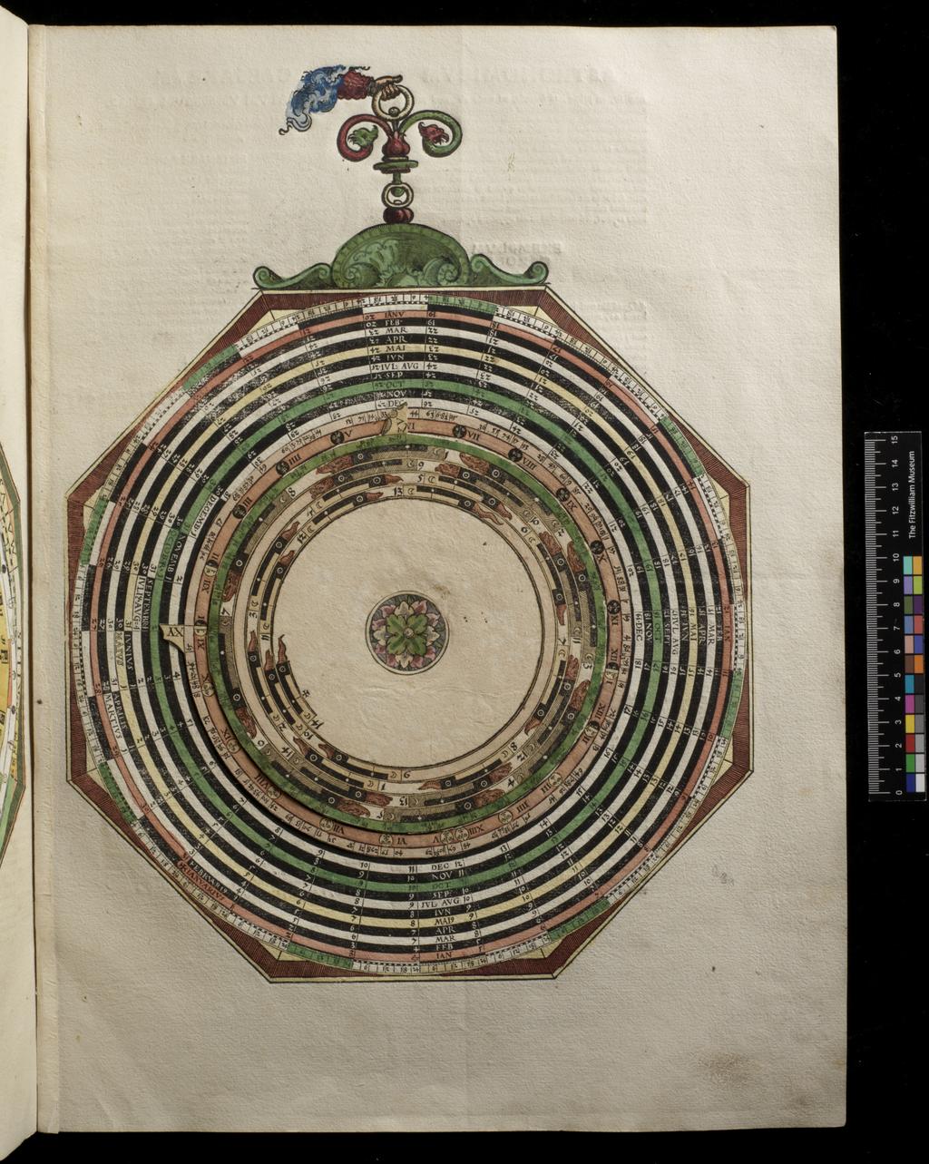 An image of Apianus, Astronomicon Caesarium