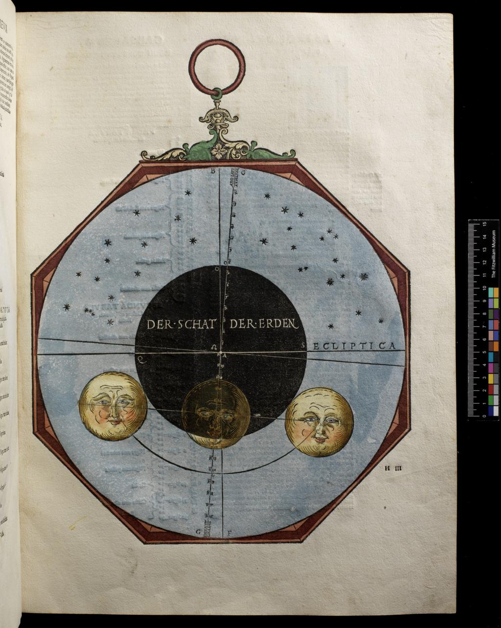 An image of Apianus, Astronomicon Caesarium