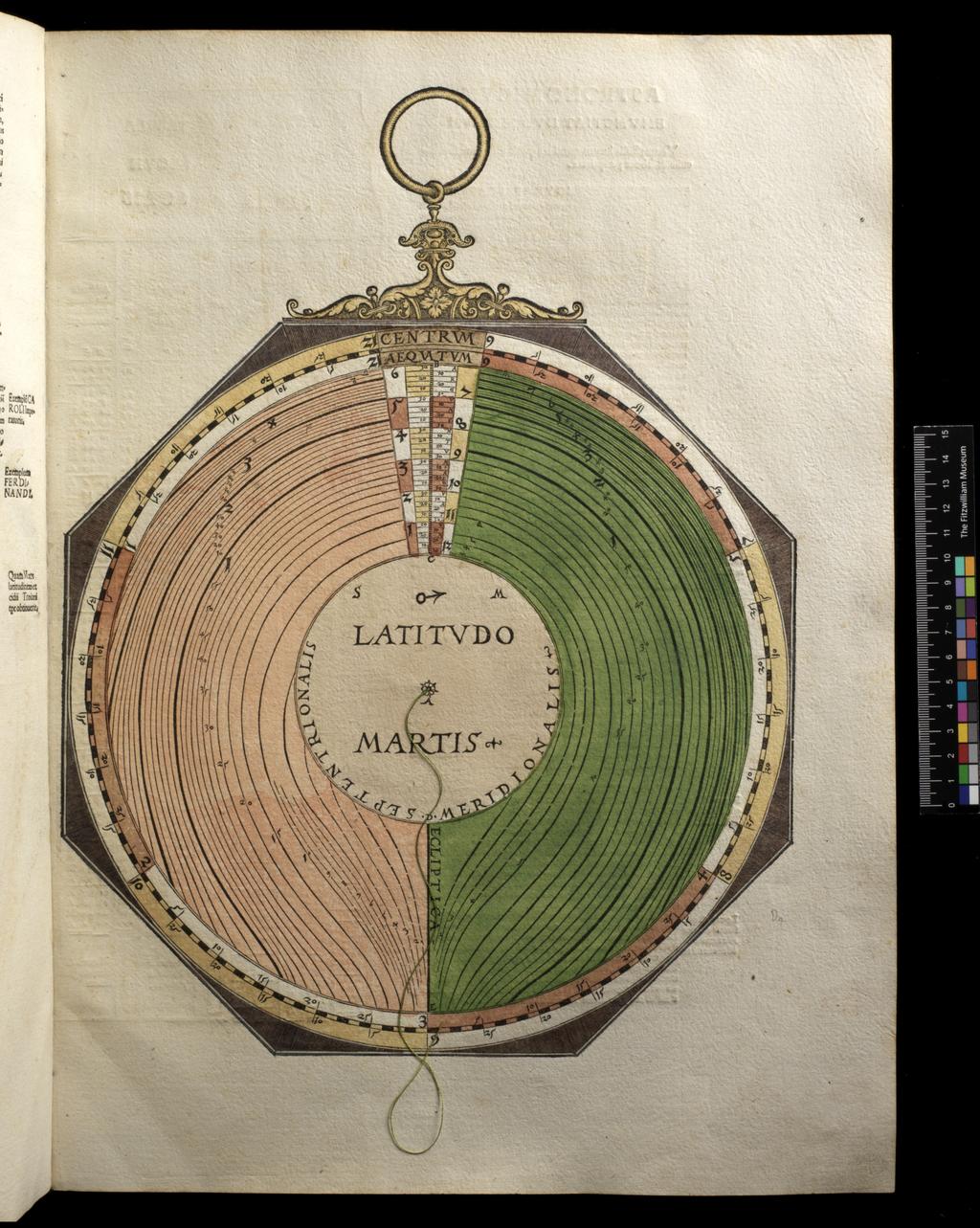 An image of Apianus, Astronomicon Caesarium