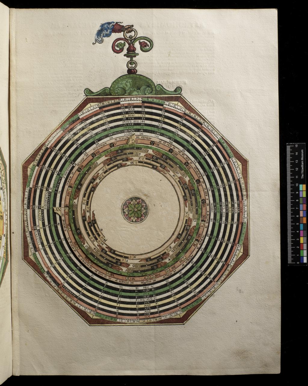 An image of Apianus, Astronomicon Caesarium