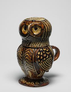 An image of Owl jug