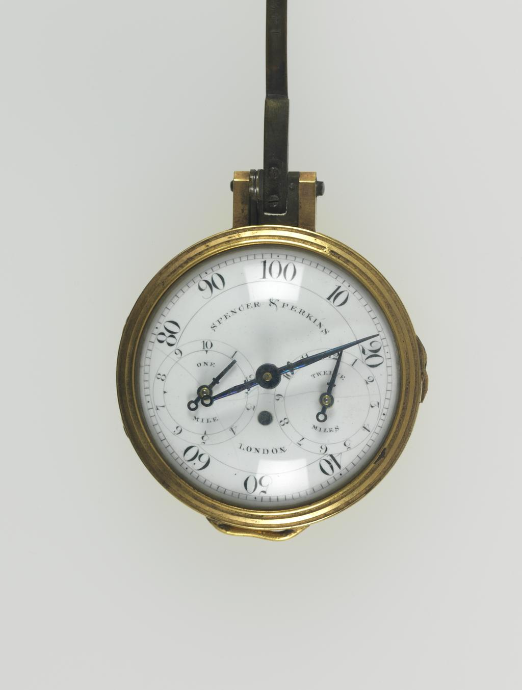 An image of Pedometer, circa 1780.