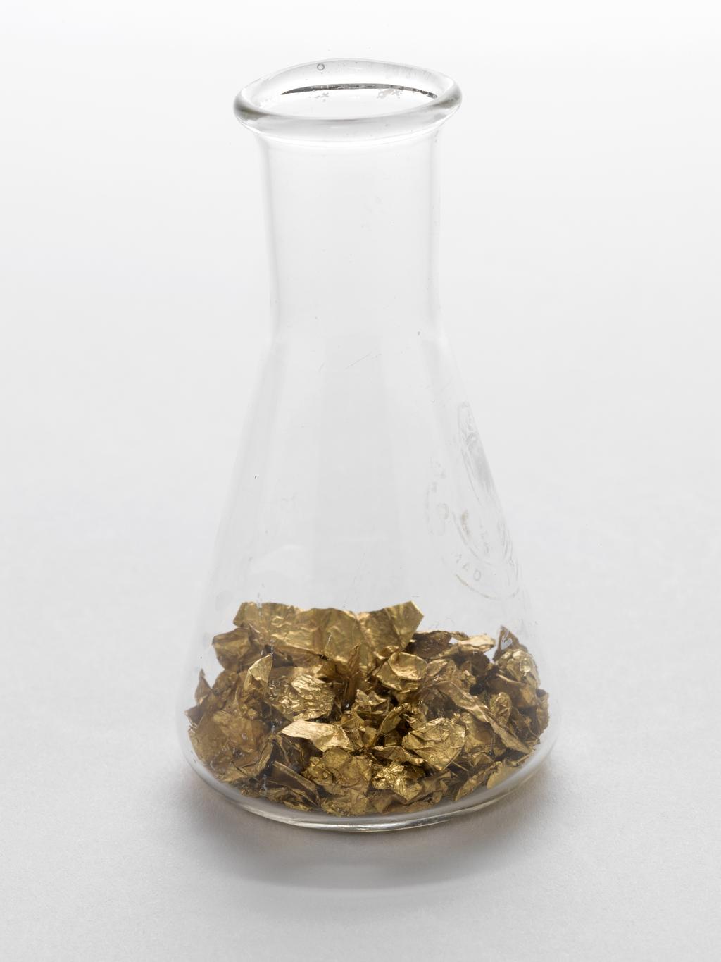 An image of Gold sheeting from beads. Find Spot: Cyprus. Hellenistic Period.