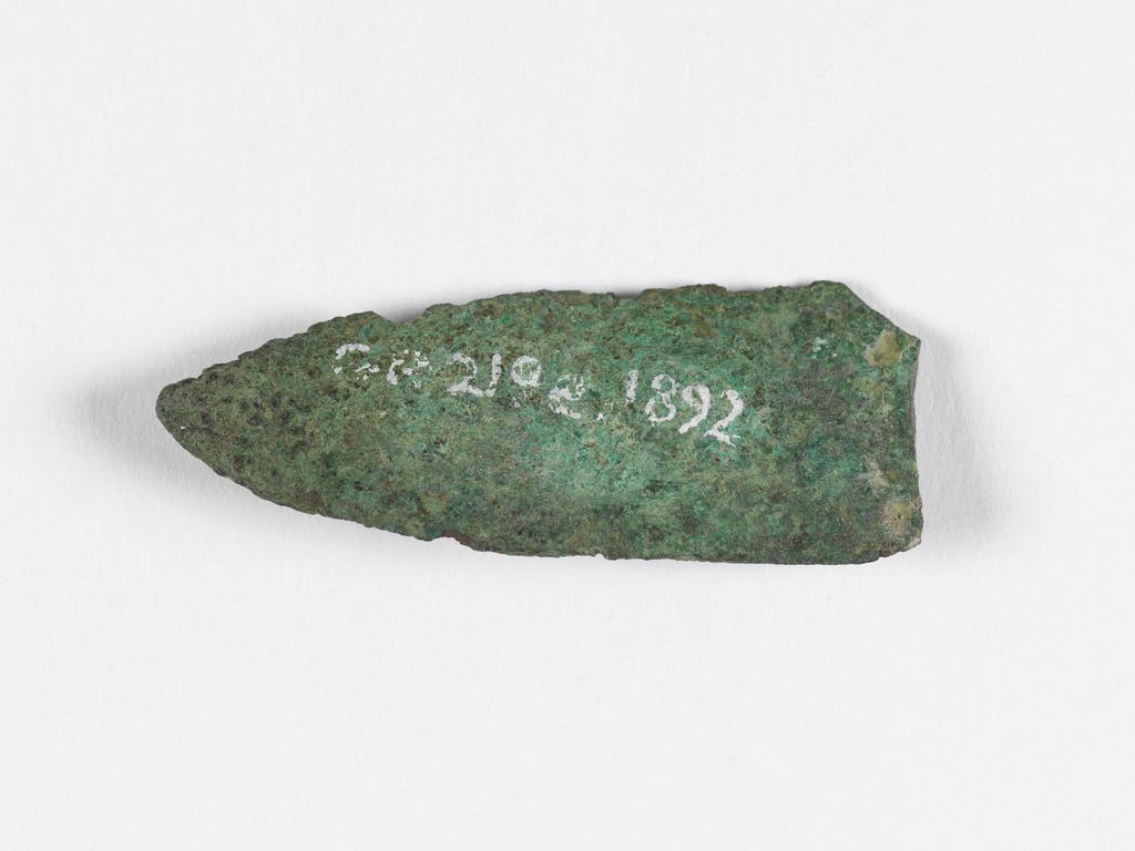 An image of Blade fragments, A-F. Production Place: Tamassos, Cyprus. Bronze Age.