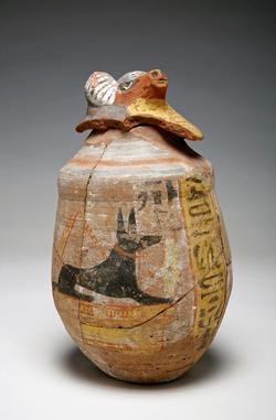 An image of Canopic jar lid