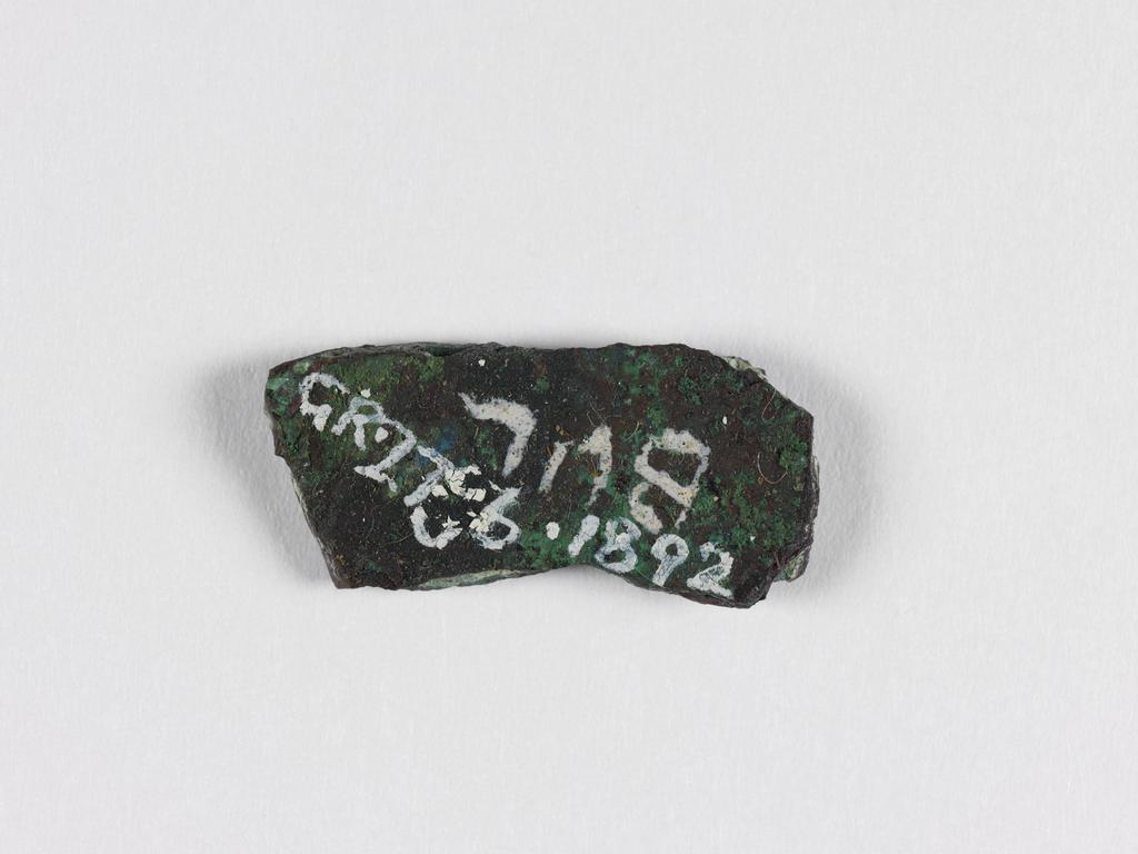 An image of GR.278a.1892. Blade fragments. Find Spot: Tamassos, Cyprus. Bronze Age.