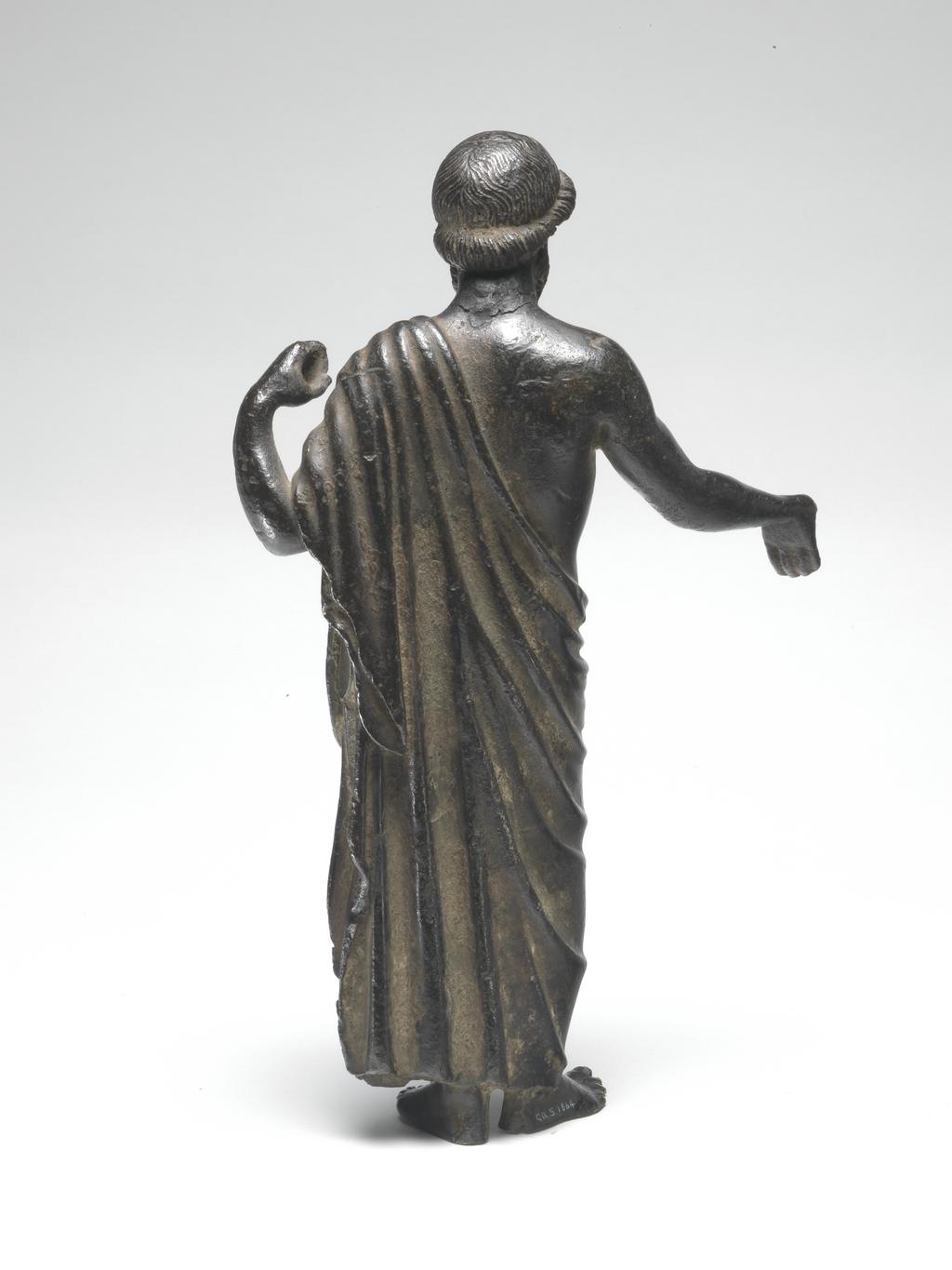An image of figure statuette man, bearded cast Dimensions height 0.259 m