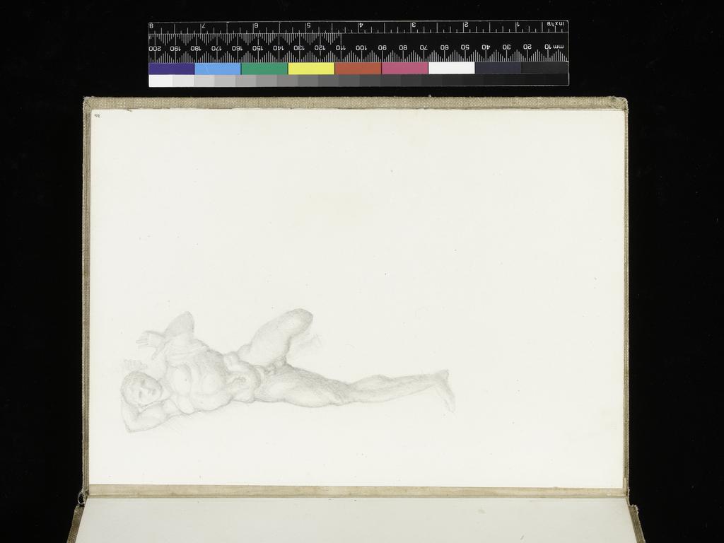 An image of Burne-Jones, Edward (draughtsman)Sketchbook (1873)sketchbook Museum Accession Number: 1070(5)