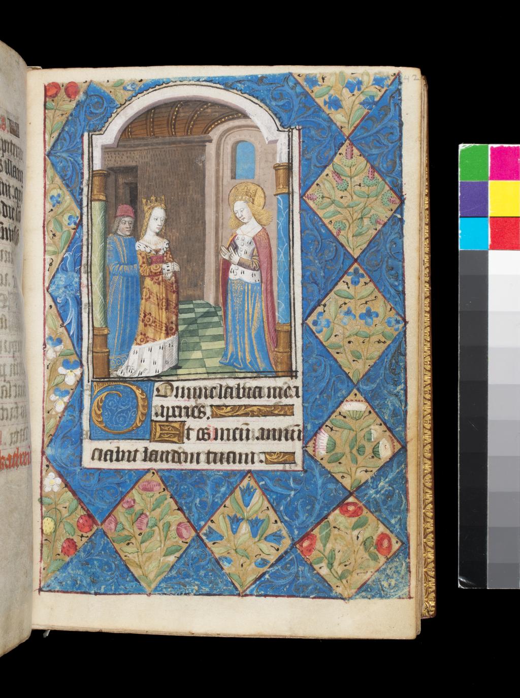 An image of Illuminated Manuscript. Binding. Book of Hours. Production Place: France, 15th Century. 