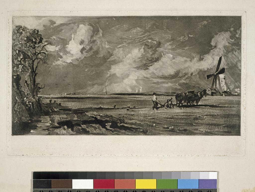 An image of LUCAS, David'Spring'Progress proofMezzotint, Black Carbon inkC.1829