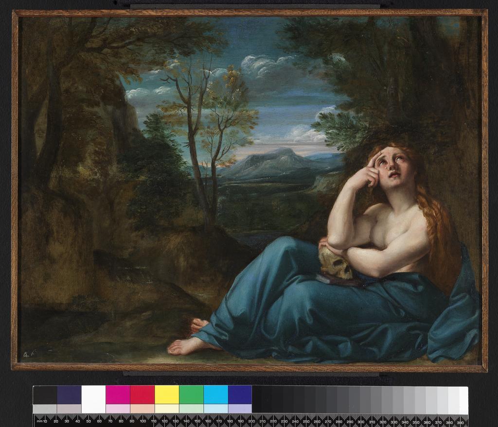 Mary Magdalene in a landscape
