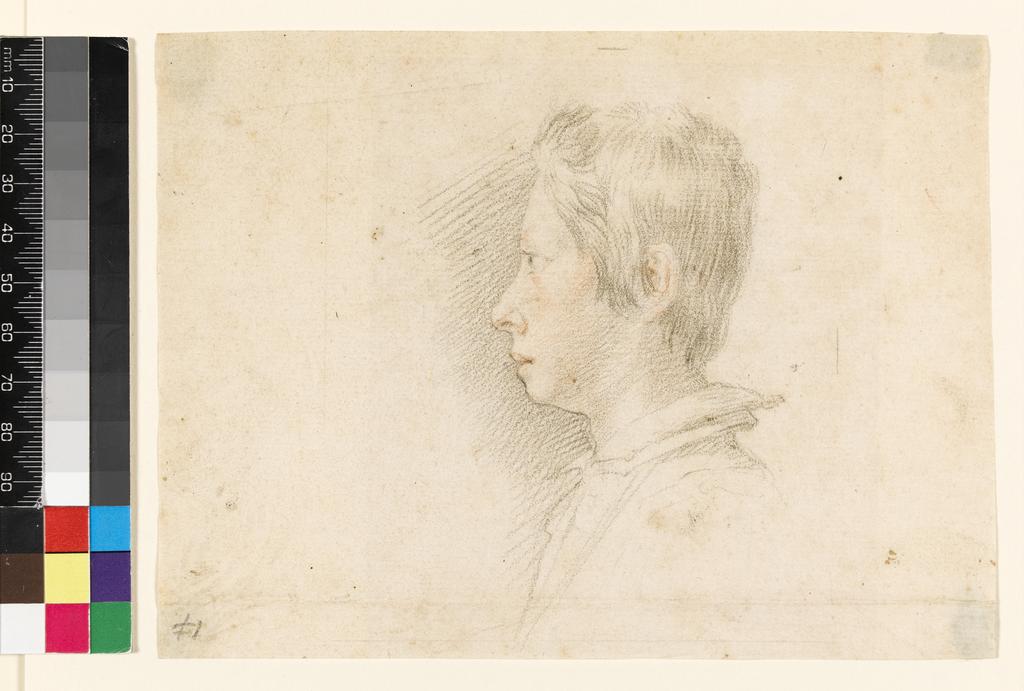 An image of Title/s: Ferdinand II de'Medici, as a boy Maker/s: Vanni, Giovanni Battista (draughtsman) [ULAN info: Italian artist, 1599-1660]Technique Description: black and red chalk on paperDimensions: height: 126 mm, width: 167 mm