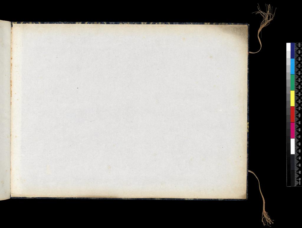 An image of Album: Tea-making. Youqua (Chinese, ac.1840-1870). Album containing 12 watercolours (foilios 1-12) on pith paper with two blank foilios (front and back, unnumbered). Pith paper, silk, height 250 mm, width 337 mm, 19th century. Chinese. Production Note: Export album made for the Western market.