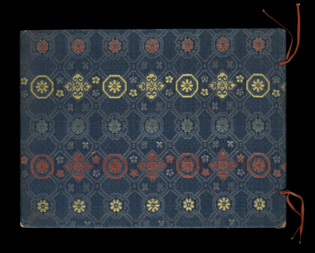 An image of Album. Birds. Youqua (Chinese, ac.1840-1870). Album containing 12 watercolours on pith paper, 4171. Production Note: Export album made for the Western market.