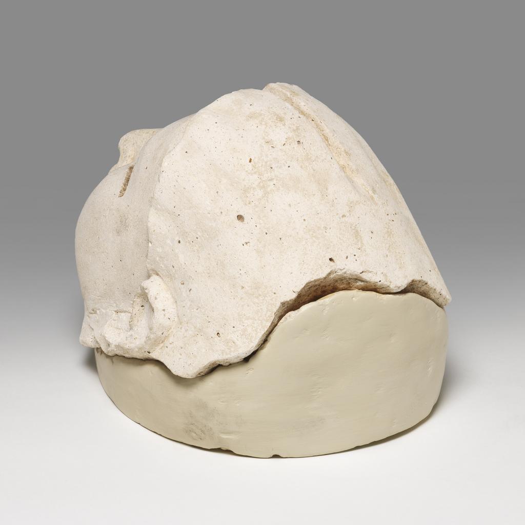 An image of Mummy trappings. Mummy mask, female (?). Production Place/Find Spot: Egypt. Height 0.2 m, length 0.143 m. Roman Period.