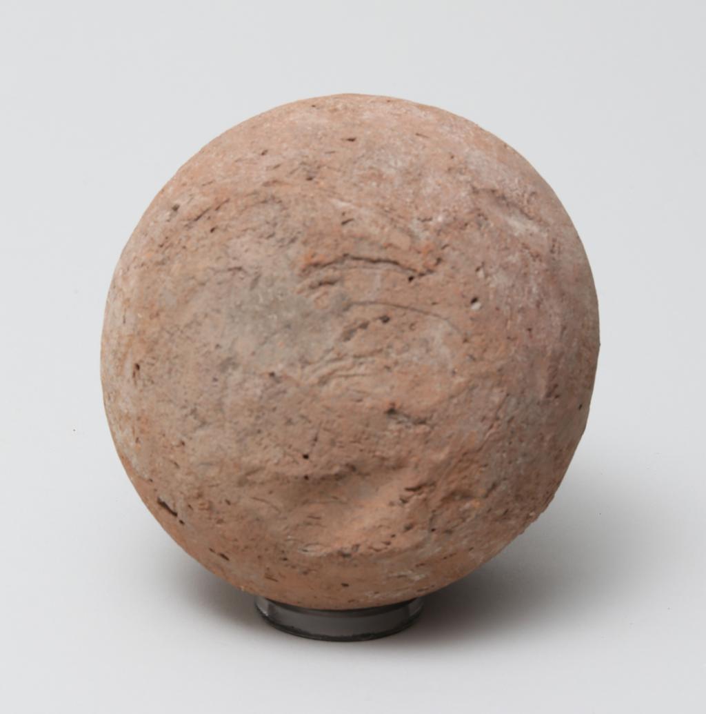 An image of Vessel. Jar, with rounded base, wide mouth. Production Place/Find Spot: Egypt. Height 0.085 m.
