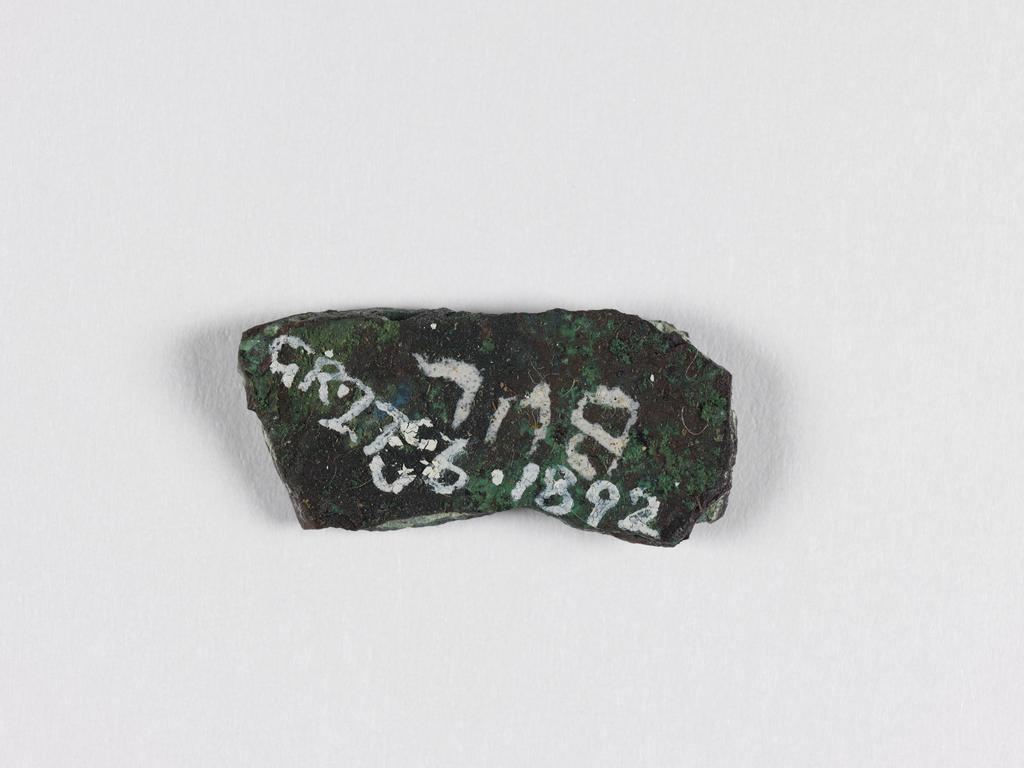 An image of GR.278a.1892. Blade fragments. Find Spot: Tamassos, Cyprus. Bronze Age.