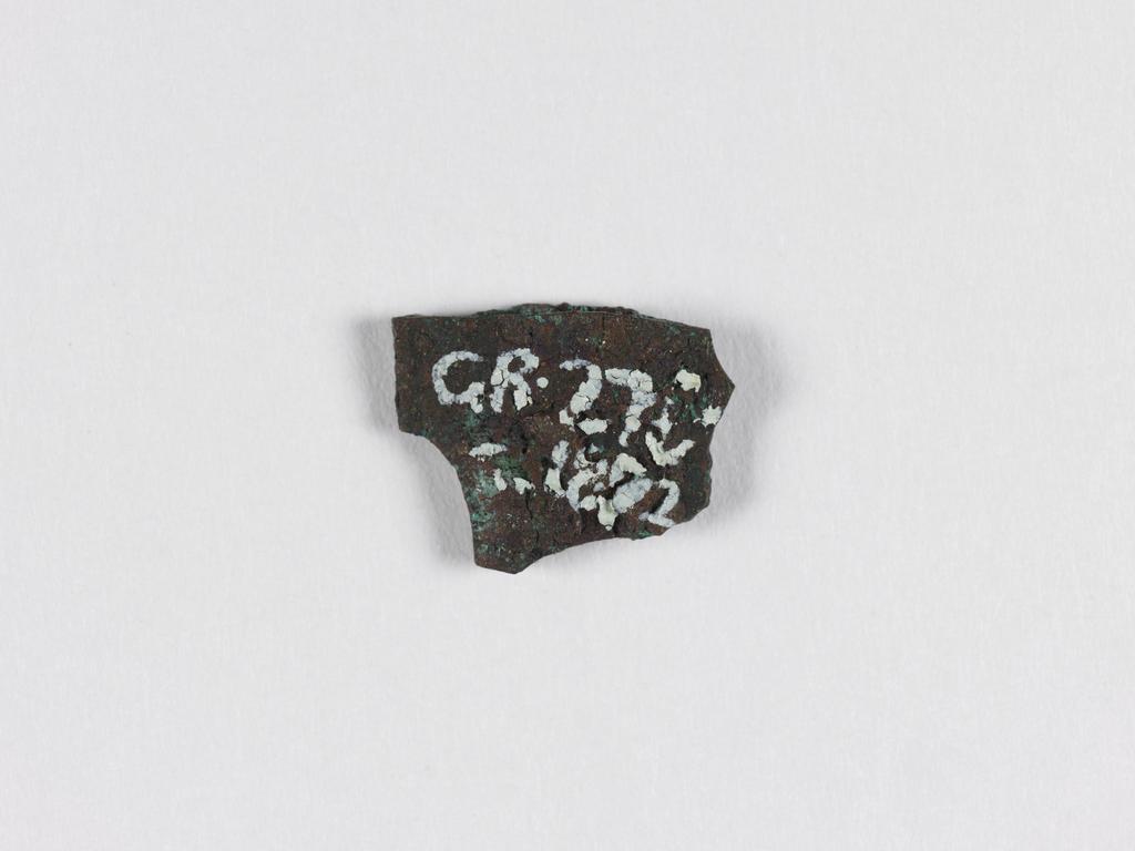 An image of GR.278a.1892. Blade fragments. Find Spot: Tamassos, Cyprus. Bronze Age.