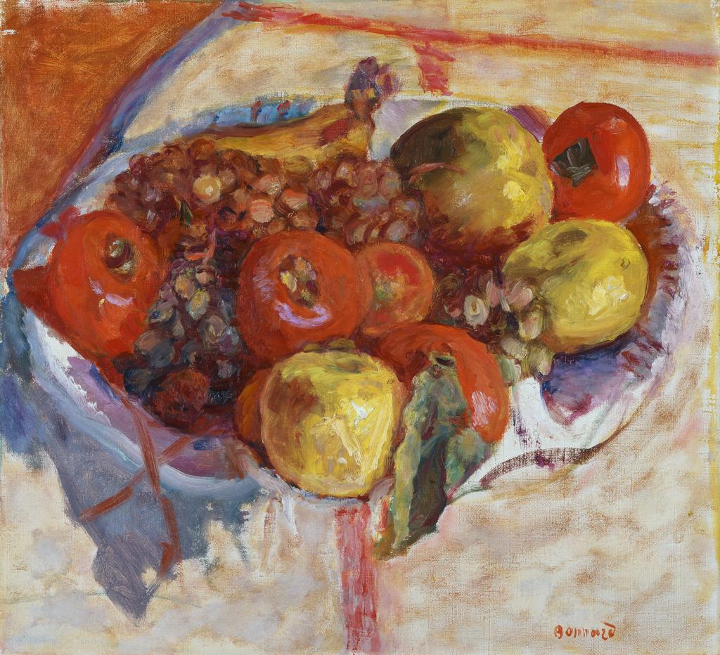 An image of Still-Life. Bonnard, Pierre (French, 1867-1947). Oil on canvas. height: 43.5 cm, width: 47.0 cm. 1922