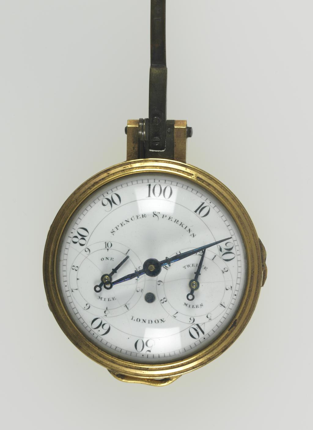 An image of Pedometer, circa 1780.