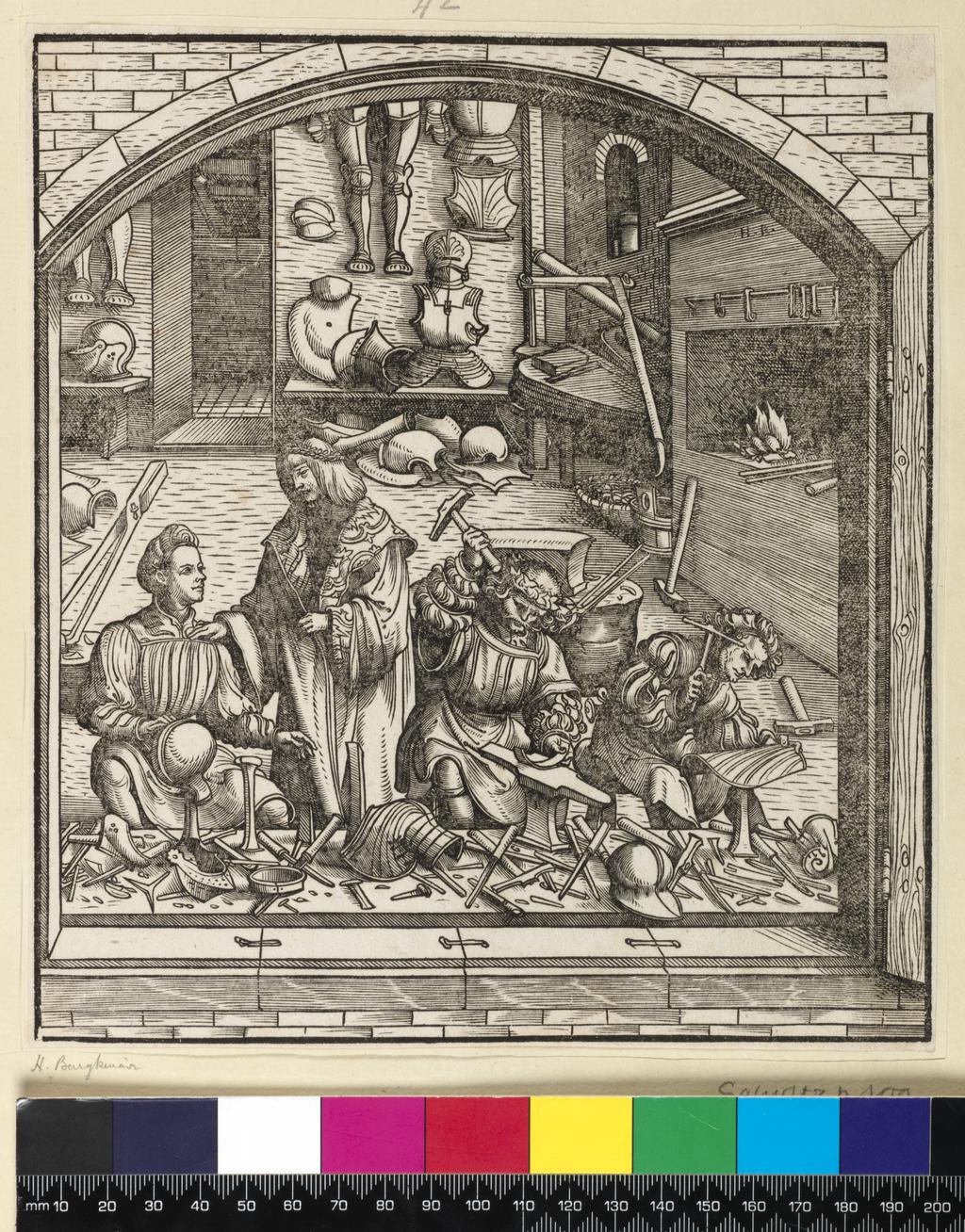 An image of Print Allbum. The Life of Maximilian I. Lord Fitzwilliam's print album. Burgkmair, Hans, the elder (German, 1473-1531). Beck, Leonhard, printmaker (German, c.1480-1542). Schäufelein, Hans Leonhard (German, c.1480(?)-1538/40). Woodcut, 16th Century. Production Note: 239 woodcuts (addidtional -183 and -235). Alternative Number(s): Bartsch; Vol. 7, p. 224-229. Nagler (Knstler-Lexicon); Vol 2.