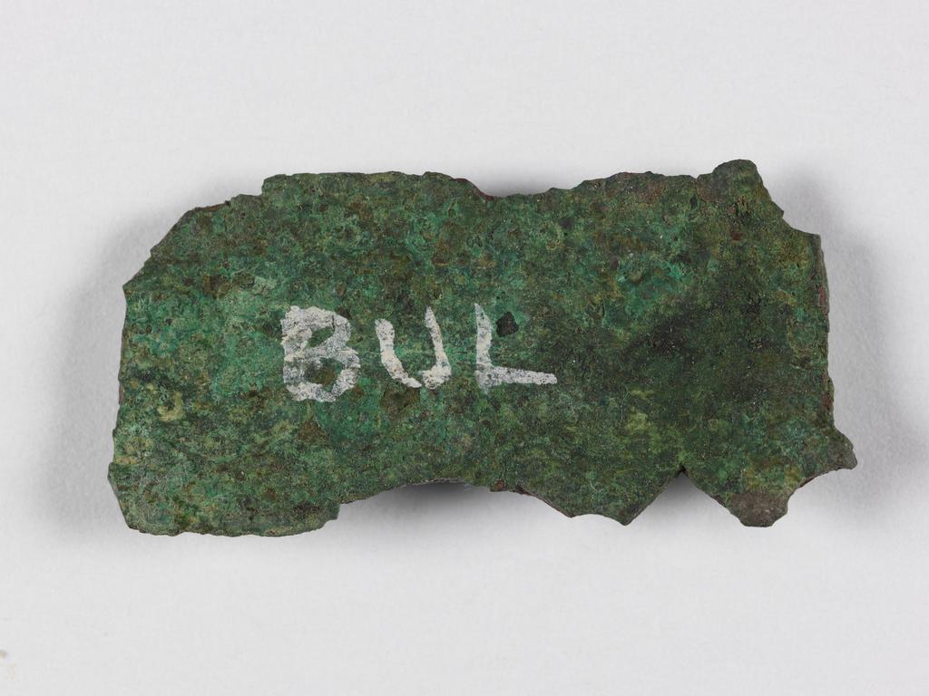 An image of Blade fragments, A-F. Production Place: Tamassos, Cyprus. Bronze Age.