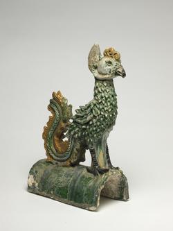 An image of Ridge tile in the form of a bird
